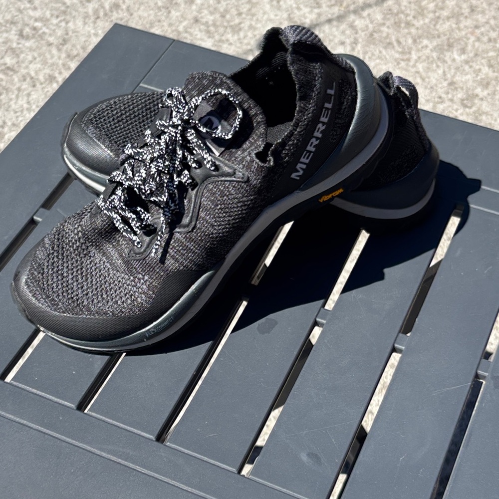 Merrell Black Knit Sneakers
